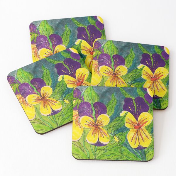 Item preview, Pansies designed and sold by Kattrend.