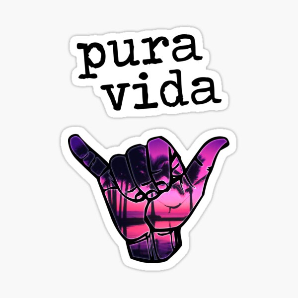 Pura Vida Sticker