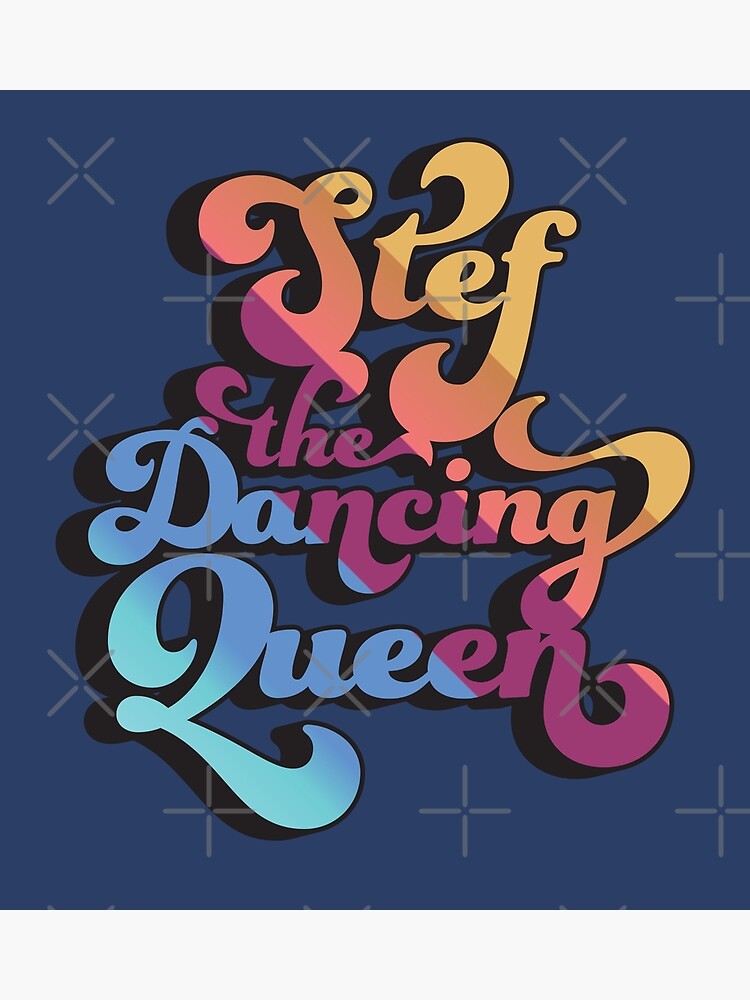 Dancing Queen, Vintage 1970s Retro Disco, Redbubble