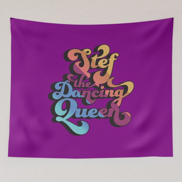 Item preview, Personalised Stephanie the Dancing Queen Retro 70's Seventies designed and sold by CandOCreative.