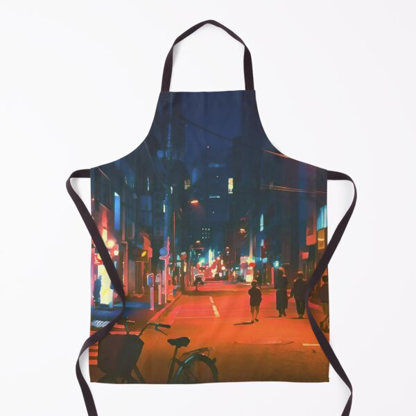 Item preview, Busy City Street In Osaka designed and sold by Inyeneart.