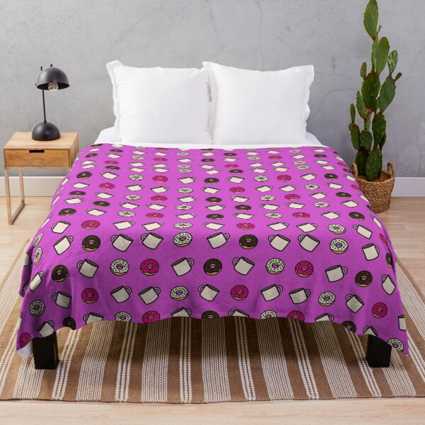 Item preview, Coffee Mugs and Donuts (Purple) designed and sold by Milasneeze.