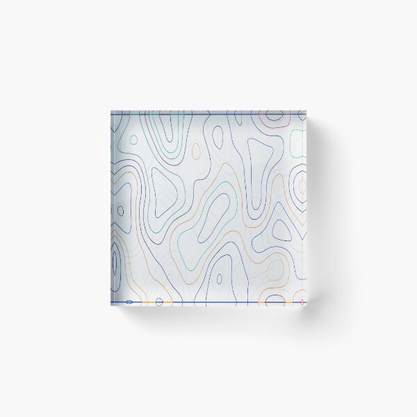 Item preview, Abstract colorful topographic map design vector designed and sold by FNDES1GN5.