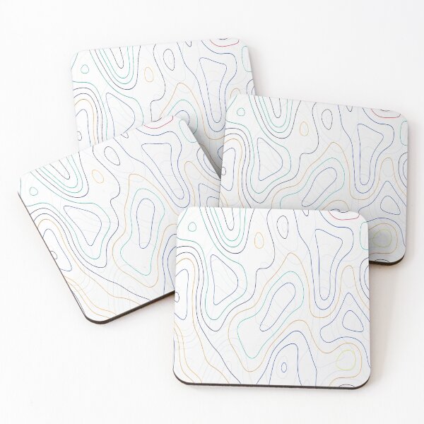 Item preview, Abstract colorful topographic map design vector designed and sold by FNDES1GN5.