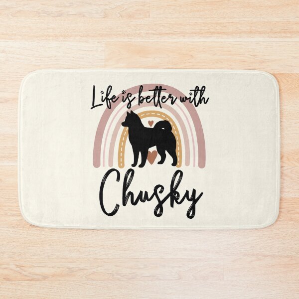 Item preview, Chusky Dog Rainbow Aesthetic Boho designed and sold by rafaeltto.