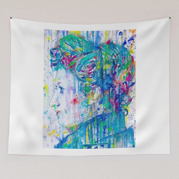 Item preview, ROSA LUXEMBURG - watercolor portrait .3 designed and sold by lautir.