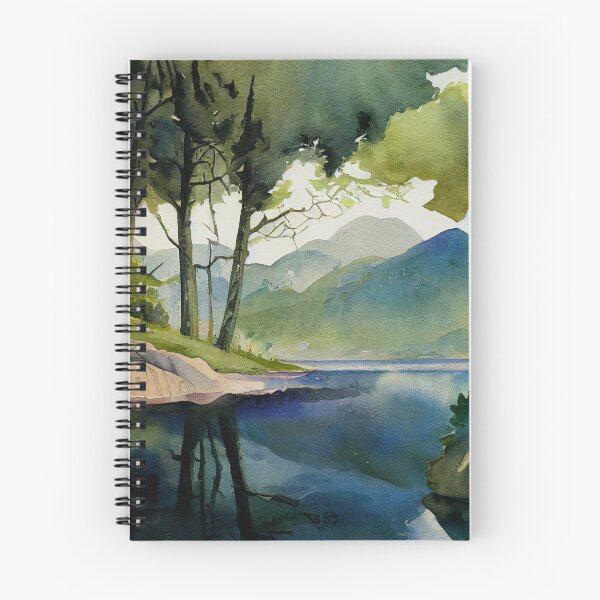 Item preview, Lake view surrounded by Mountains designed and sold by recollectionsv.
