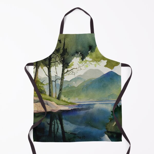 Item preview, Lake view surrounded by Mountains designed and sold by recollectionsv.