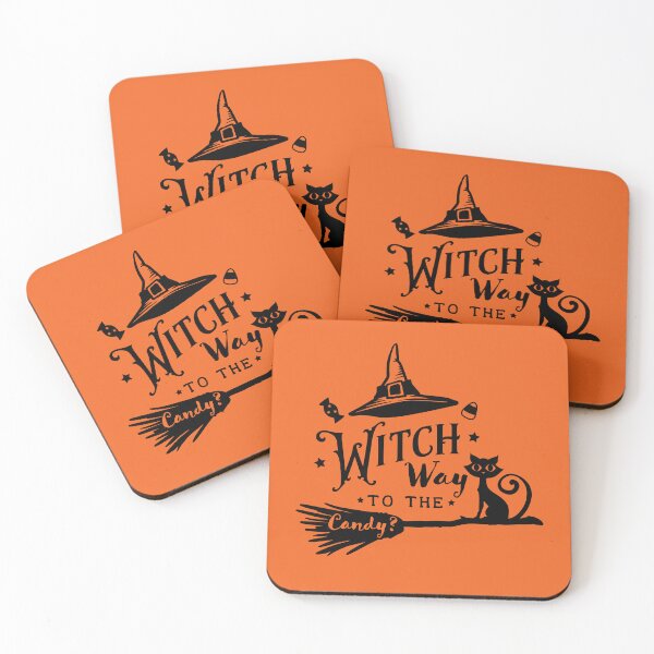 Item preview, Witchy Vibe - Witch Way to the Candy? - Trick or Treat Halloween designed and sold by DesignByLeo.