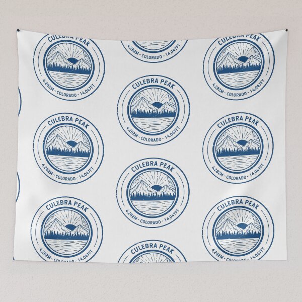 Item preview, Culebra Peak Colorado | Hiking | Skiing designed and sold by KrisSidDesigns.
