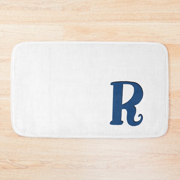 Item preview, Letter R blue initial monogram alphabet R capital R designed and sold by Antique-Gifts.