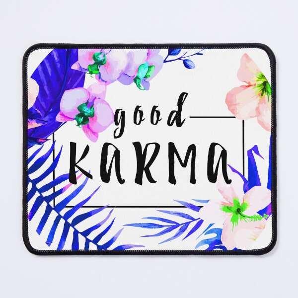 Item preview, Good Karma Mantra Tropical Flowers Jungle designed and sold by Bebichic.