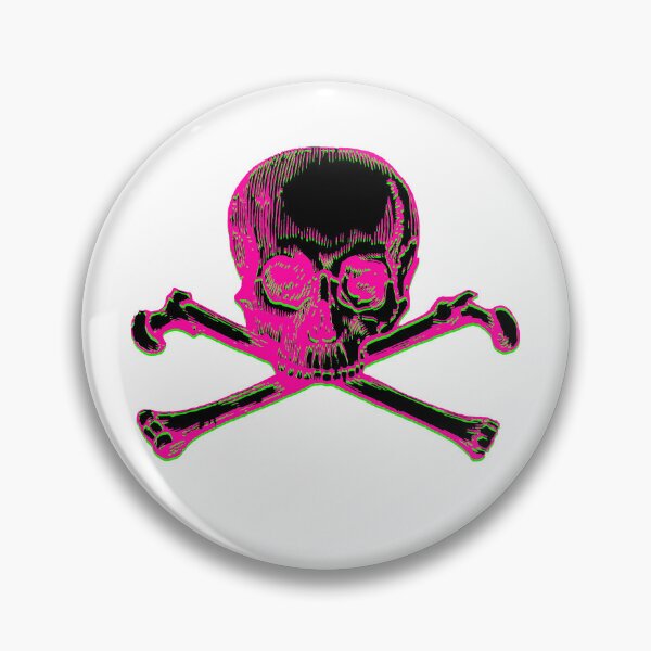 Item preview, Punk Skull Pink designed and sold by EvilLeftHand.