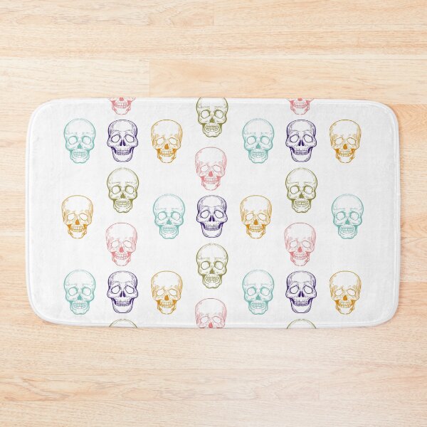 Item preview, Colorful Skull Pattern   designed and sold by RUMI-ART-PLANET.