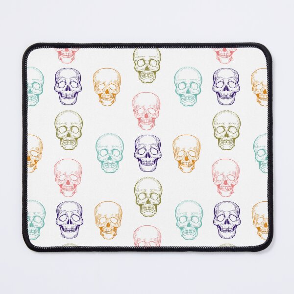 Item preview, Colorful Skull Pattern designed and sold by RUMI-ART-PLANET.