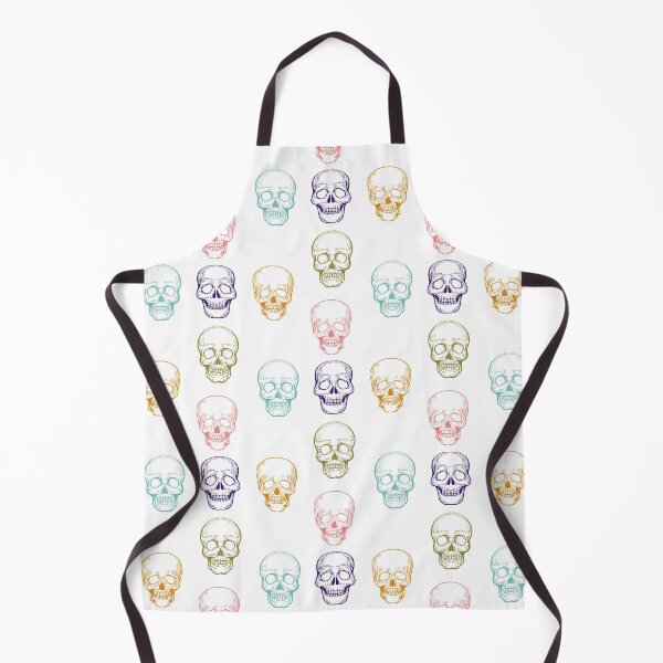 Item preview, Colorful Skull Pattern designed and sold by RUMI-ART-PLANET.