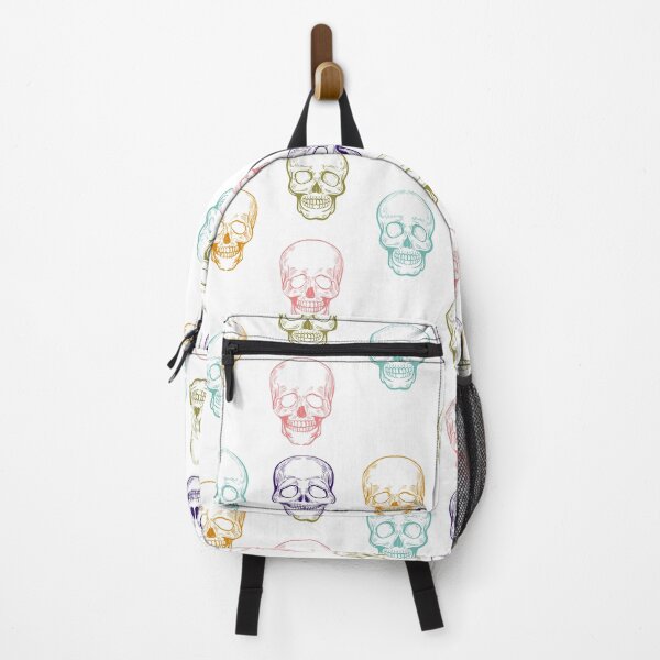 Item preview, Colorful Skull Pattern   designed and sold by RUMI-ART-PLANET.