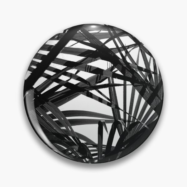 Item preview, Palm leaves Black and White designed and sold by Bebichic.