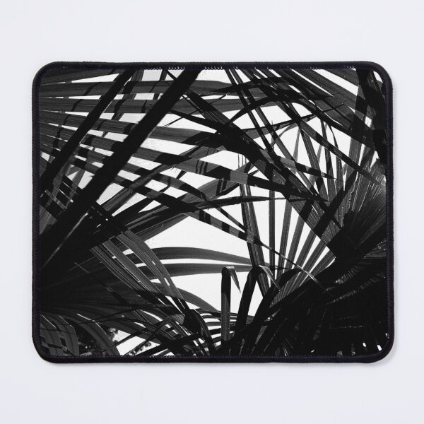 Item preview, Palm leaves Black and White designed and sold by Bebichic.