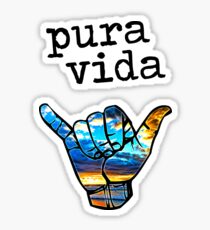Pegatina Pura vida