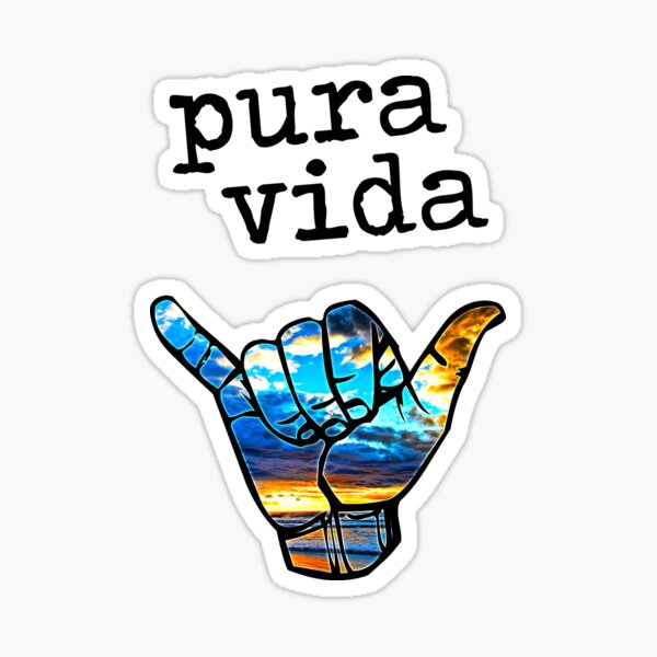 Pura Vida Sticker