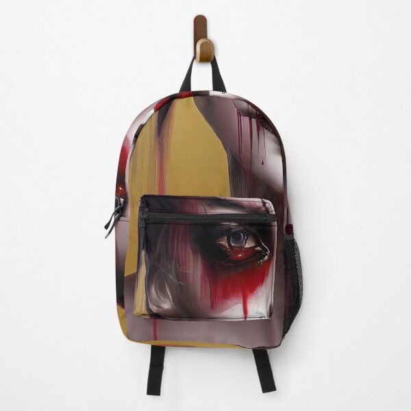 Item preview, Woman face portrait in weird abstract style designed and sold by mrlongfield.
