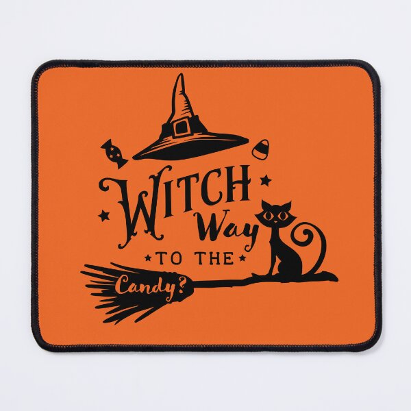Item preview, Witchy Vibe - Witch Way to the Candy? - Trick or Treat Halloween designed and sold by DesignByLeo.