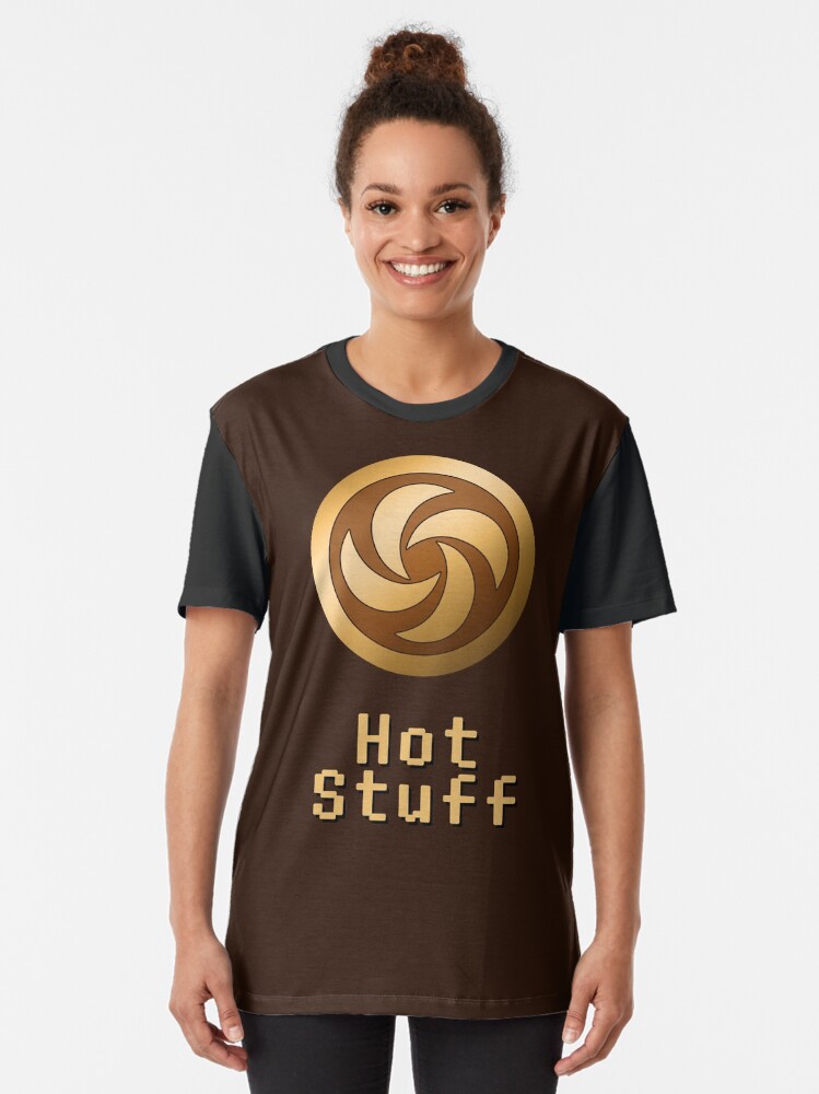 Alternate view of Bombos - Hot Stuff Graphic T-Shirt