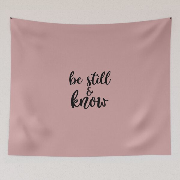 Item preview, Be Still And Know designed and sold by JZCustom Art Sales.