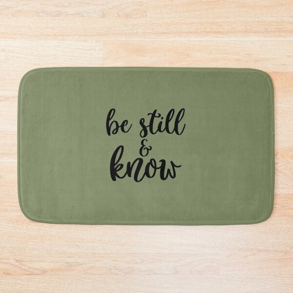 Item preview, Be Still And Know designed and sold by JZCustom Art Sales.