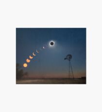 Midwest Eclipse - Artistic Composite Art Board