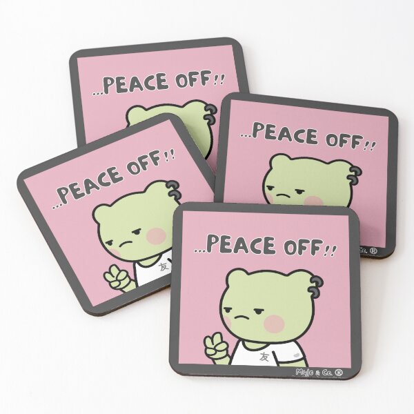 Item preview, NFT Art Peace Off! (Mylo and Co.  | #8 of 16)  designed and sold by BlokCHN-Designs.