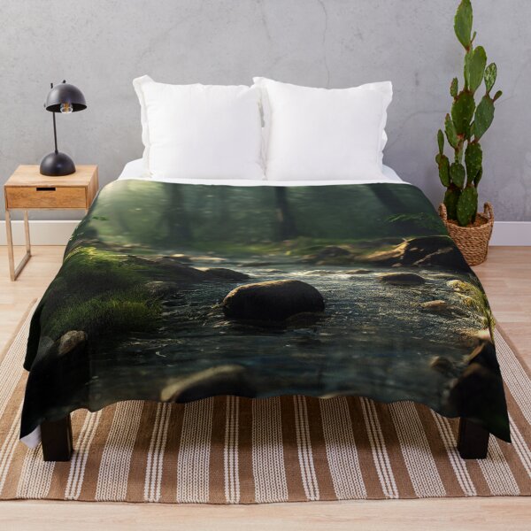 Item preview, Woodland Stream designed and sold by AIArtWorkshop.