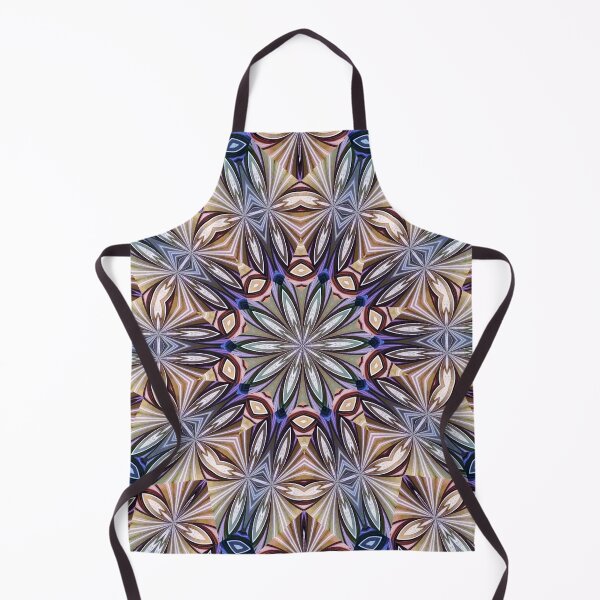 Item preview, Sapphire and Ivory Floral Design designed and sold by Lynn Marie Sharp.