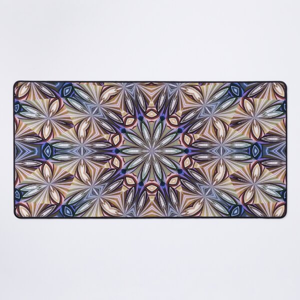 Item preview, Sapphire and Ivory Floral Design designed and sold by Lynn Marie Sharp.