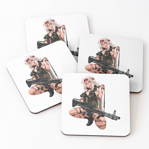 Aperçu de l'œuvre Cadeau d'amant Anime militaire Pistolet mignon Incroyable Get Boys Girls créée et vendue par JasmineArmitArt.