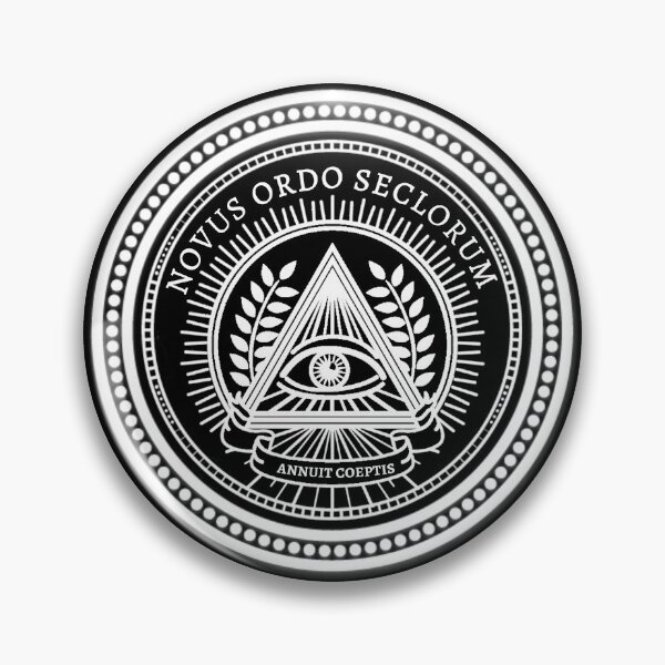 Item preview, Illuminati New World Order Eye Triangle Black designed and sold by Bebichic.