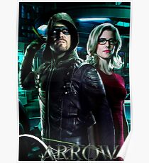 Green Arrow & Overwatch Poster