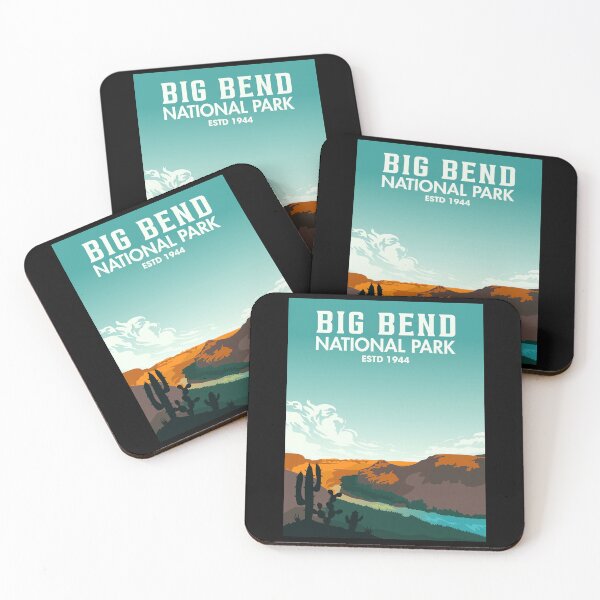 Aperçu de l'œuvre Affiche du parc national de Big Bend créée et vendue par severojuaireg66.