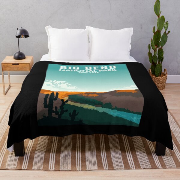 Aperçu de l'œuvre Affiche du parc national de Big Bend créée et vendue par severojuaireg66.