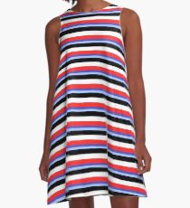 Jeremy Heere - Be More Chill stripes A-Line Dress