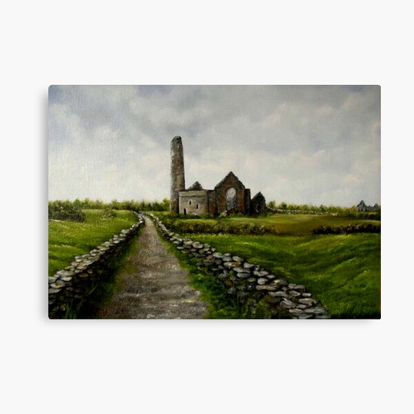 "Scattery Island Ruins - County Clare, Ireland" Canvas Print