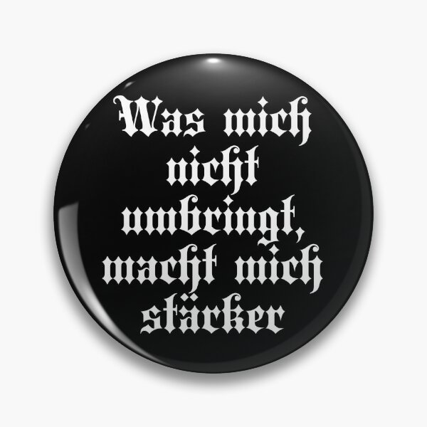 Item preview, Was Mich Nicht Umbringt Macht Mich Stärker - Lo que no me mata me hace más fuerte - Frases alemanas - Citas de Friedrich Nietzsche designed and sold by JourneyCreative.