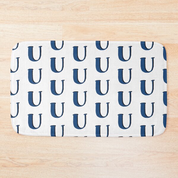 Item preview, Letter U blue initial monogram alphabet U capital U designed and sold by Antique-Gifts.