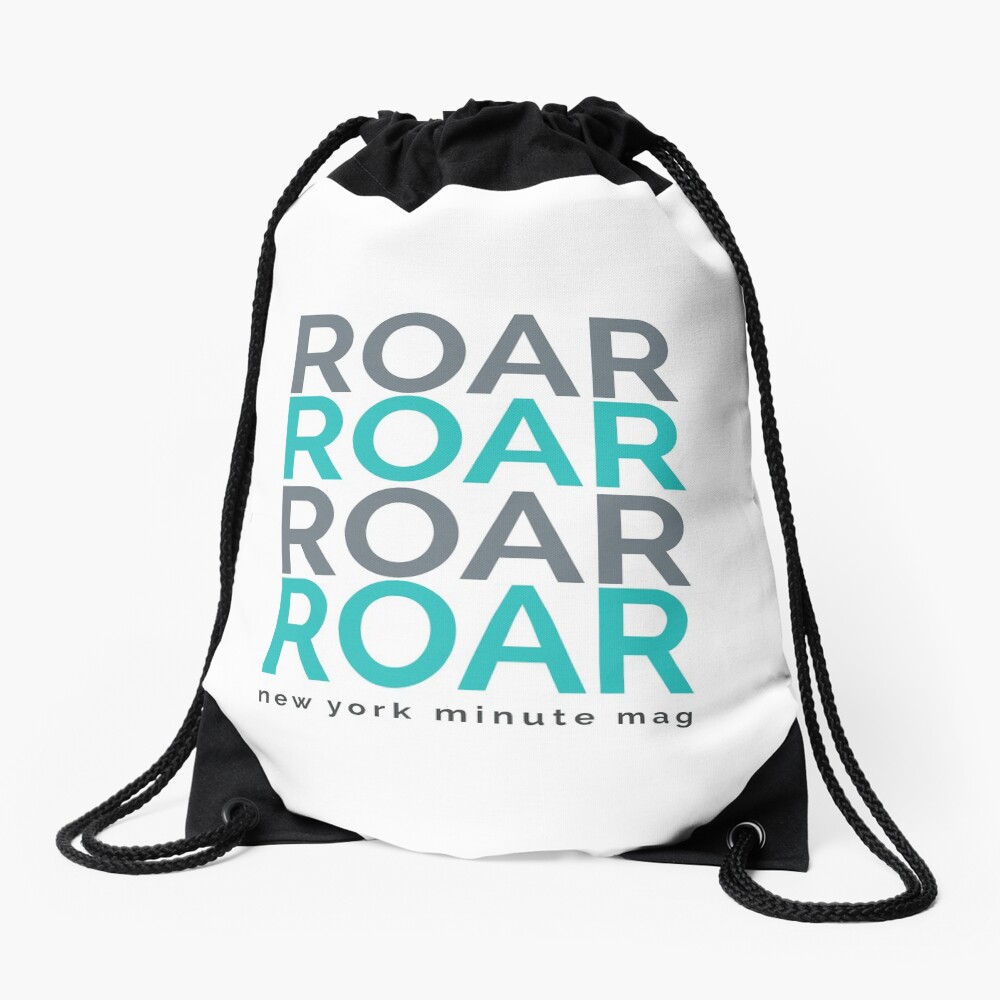 Roar Drawstring Bag