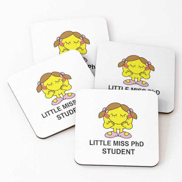 Item preview, LITTLE MISS PHD STUDENT designed and sold by GoaTees23.