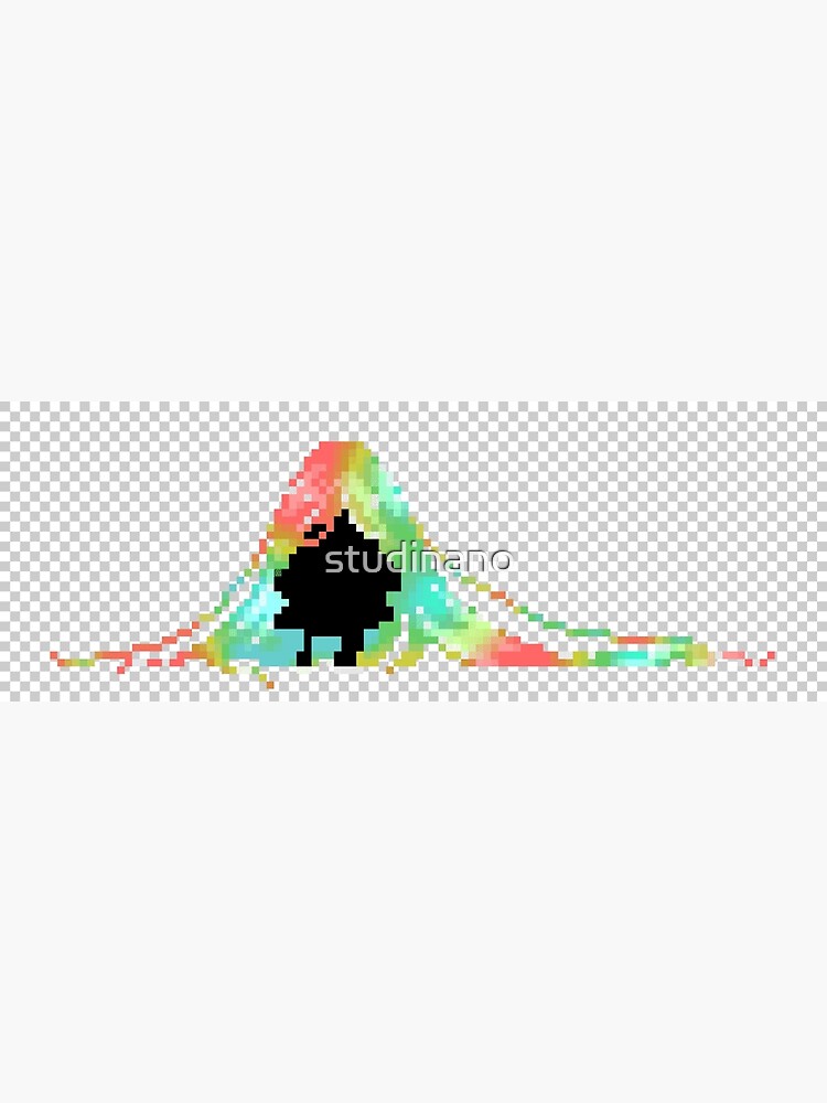 Pixelated Faceless Girl by studinano