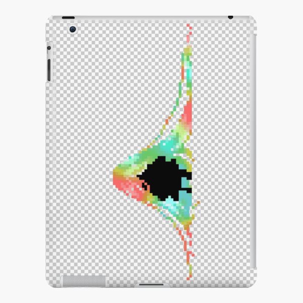 Pixelated Faceless Girl iPad Snap Case