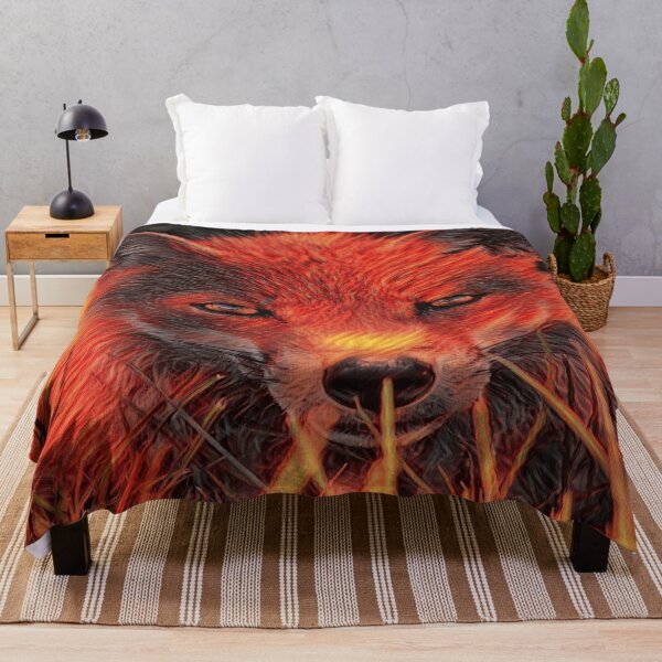 Item preview, Fox Close Up Predator In The Grass Edition designed and sold by McThingummy.