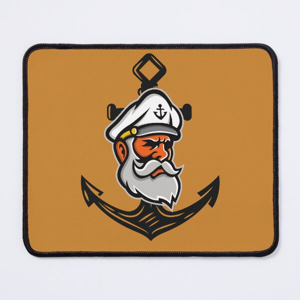 Item preview, Captain Anchor Ship Captain Boating Fisherman  designed and sold by hassendz.